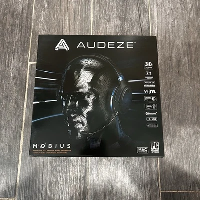 Audeze Mobius Auriculares Inalámbricos 3D Bluetooth para Juegos Nuevos en Caja Borde Azul Nuevos en Caja Foto 1 de 4