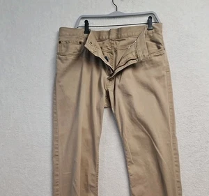 Polo Ralph Lauren 650 Straight Leg Pants Mens 36/34 650 Chino Casual School - Picture 1 of 9