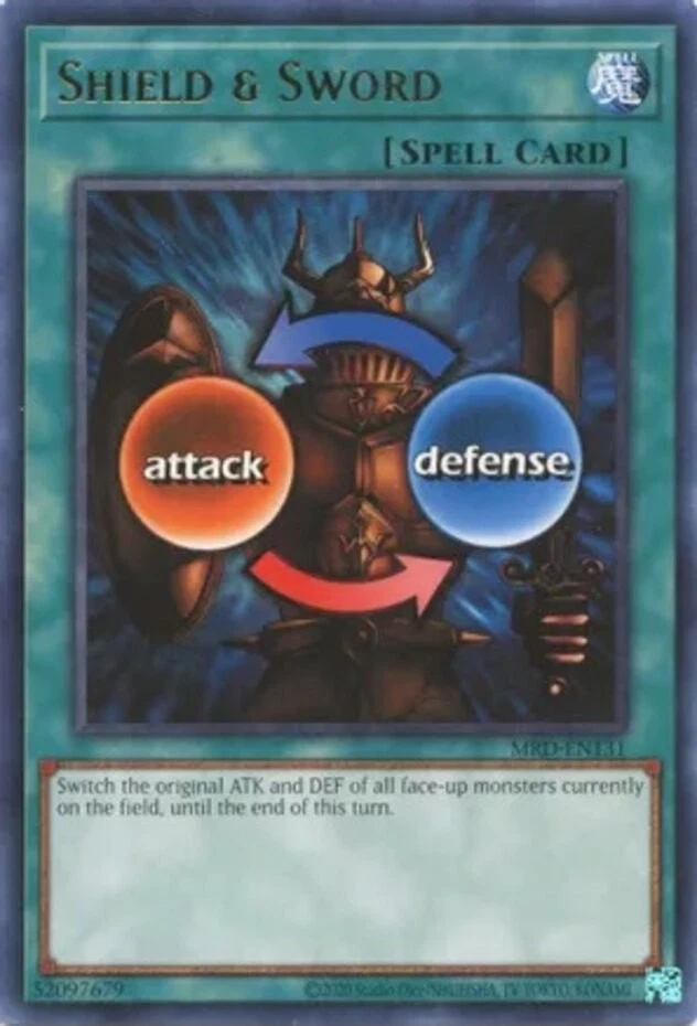 Yugioh! LP Shield & Sword - MRD-EN131 - Rare - Unlimited 25th Anniversary Editio - Image 1 of 1