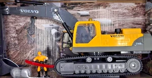 NewRay Volvo EC460B LC Excavadora Modelo Juguete Sonido 1:32 Nuevo - Imagen 1 de 6