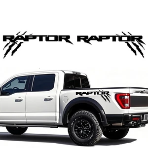 2PCS Truck Bed Side Vinyl Claw Mark Graphics Stickers for Ford F150 Raptor - Picture 1 of 7