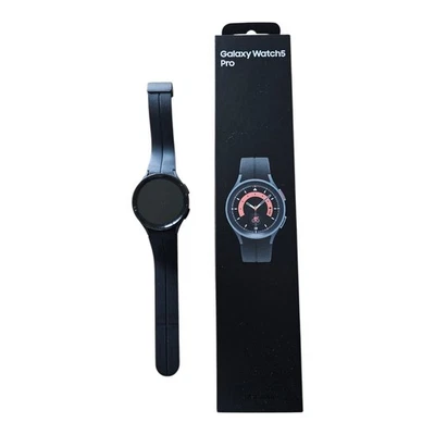 Samsung Galaxy Watch 5 Pro 45mm WiFi Black Titanium - Neuwertig SM-R920 - Bild 1 von 2