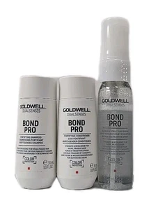 Goldwell Dualsenses Bond Pro Shampoo. Conditioner. Bond Pro Repair Spray 30ml-3p - Picture 1 of 1