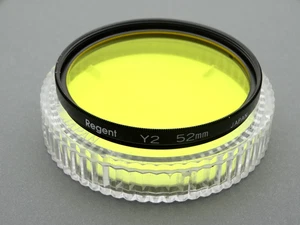 New Regent 52mm Yellow (Y2) Filter - For Black and White Photography - Picture 1 of 2