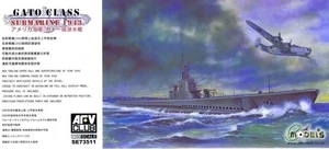 AFV CLUB SE73511 MAQUETTE SOUS-MARIN US GATO 1943 1/350 - Imagen 1 de 1