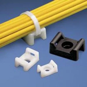 Panduit: TM2S6-C, TM2S6-M Montaje de Corbata de Cable Blanco (25ea/bolsa) - Imagen 1 de 1