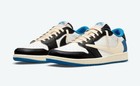 Nike dunk 1 Low Fragment X Travis Scott White Blue DM7866-140 Men's