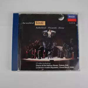 The World Of Verdi - Sutherland / Pavarotti / Horne 1992 Decca CD - Bild 1 von 5