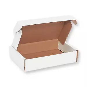 9 x 6 1/4 x 4" White Deluxe Literature Mailers ECT-32B 50/Case - Picture 1 of 6