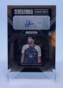 Tristan Vukcevic 2023-24 Panini Prizm Rookie RC automático (Wizards) - Imagen 1 de 2