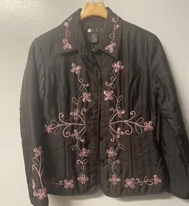 Carole kleiner Blazer mit Stickerei Größe M. - Bild 1 von 2