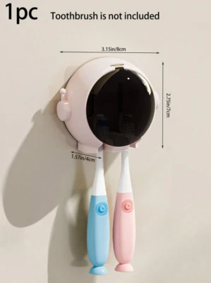 1pc Astronaut Toothbrush Holder - No-Drill Wall-Mounted Electric Organizer-NEW - Image 1 of 4