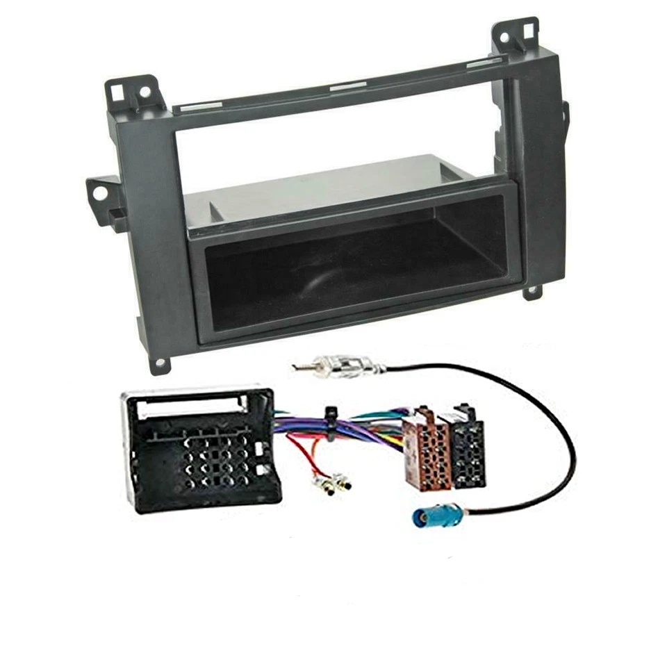 Mascherina  autoradio 1 DIN  Mercedes classe A B  - Immagine 1 di 1