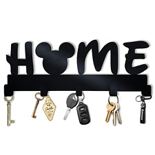 Home Metal Key Holder - Mickey Head Welcome Home Hanger - Home Sweet Home Rack 