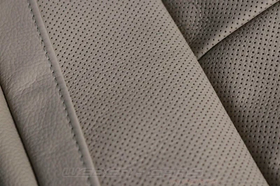 7308254 Seat Cover Comfort Leather Nevada Perforated Beige LVB4 New BMW X5 E70 - Image 1 of 4