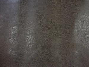 Faux leather vinyl upholstery Gray ford fabric (by the yard) SHIPPED ROLLED - Picture 1 of 1