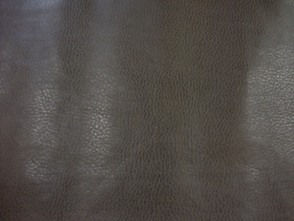 Faux leather vinyl upholstery Gray ford fabric (by the yard) SHIPPED ROLLED - Image 1 of 1