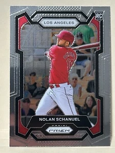 2024 Panini Prizm #262 Nolan Schanuel RC - Los Angeles Angels - Picture 1 of 2