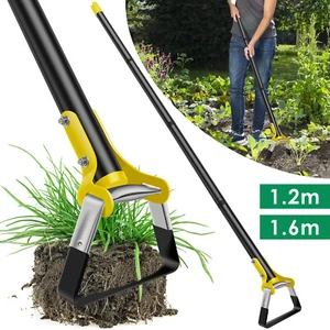 Garden Hoe Tool 1.2/1.6M Stainless Steel Stirrup Loop Hoe Ergonomic GQ - Picture 1 of 18