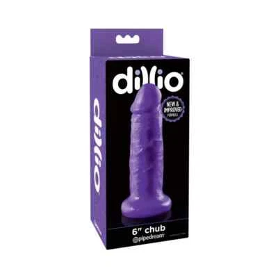 Dillio Chub 6" -- Hypoallergenic Body Safe Dildo Harness Compatible - Image 1 of 4