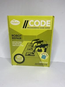ThinkFun Code Programming Game Series: Robot Repair ~ 40 Challengers Ages 8+ - Picture 1 of 14