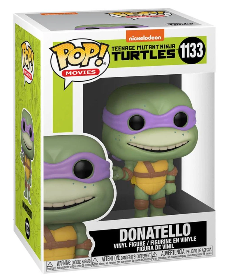 Tortugas Ninja POP! Movies Vinyl Figura Donatello 9 cm - Imagen 1 de 1