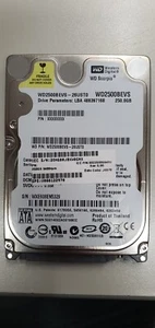 WD SCORPIO 250GB HDD 2.5 SATA 5400 RPM PERFECTO ESTADO - Imagen 1 de 1
