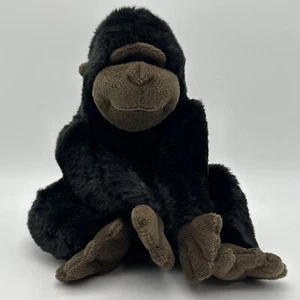 Kohls Cares 10 in. Plush Gorilla Ape Black & Brown Stuffed Animal - Picture 1 of 9