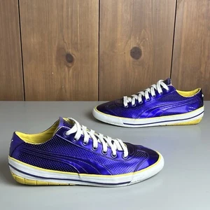 MEGAMAN x PUMA Collaboration Sneaker Viola x Giallo US 9,5 EURO 40,5 GIAPPONE 25 cm - Foto 1 di 19