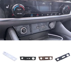 Cubierta del panel interior del encendedor de cigarrillos de fibra de carbono para Nissan Rogue 2021-2023 - Imagen 1 de 10