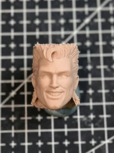 Mcfarlane Size Unpainted 1/12 Captain Planet Head Sculpt Model - Picture 1 of 3