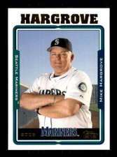 2005 Baseball Topps U&H Mike Hargrove Seattle Mariners #UH85 MGR