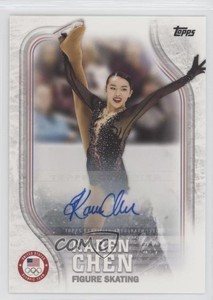 2018 US Olympic & Paralympic Team and Hopefuls /60 Karen Chen Rookie Auto RC