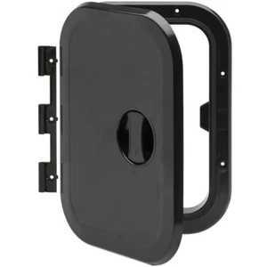 Access Hatch Caravan Boat Access Locker Hatch Black 373x270 CANSB MADE IN ITALY - Picture 1 of 4