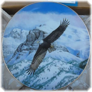 SPODE HAMILTON -The Eagle Soars from the “Majesty of Flight” plate - Picture 1 of 4
