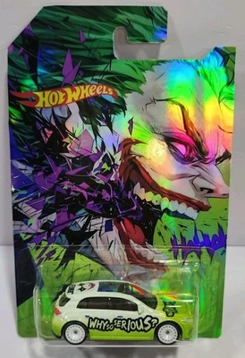 Customized Joker From Batman theme 2021 Hot Wheels '19 Mercedes-Benz A-Class ! - Image 1 of 4