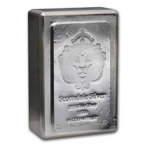 1 kilo Silver Bar - Scottsdale Mint Stacker® - Picture 1 of 3
