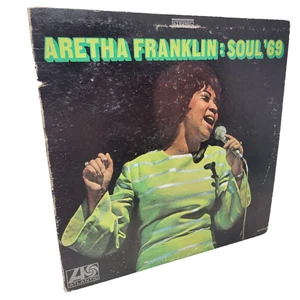 Aretha Franklin Soul 69 LP vg+ 33rpm Vinyl Record Album - Bild 1 von 3