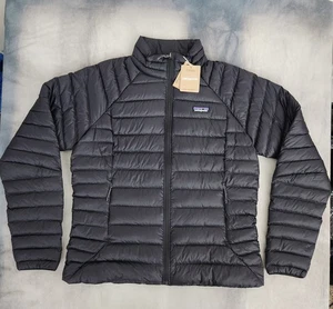 Patagonia Women's Down Sweater Black Women's Size Large New With Tags - Picture 1 of 12