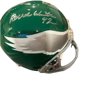 Casco de fútbol americano firmado por Reggie White Eagles - Imagen 1 de 4