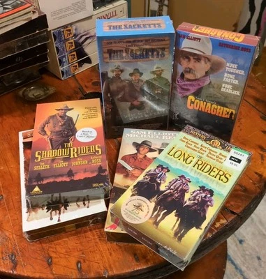COWBOY WESTERN Lot of 6 VHS Movie Video Sam Elliot SEALED And New  Foto 1 de 4