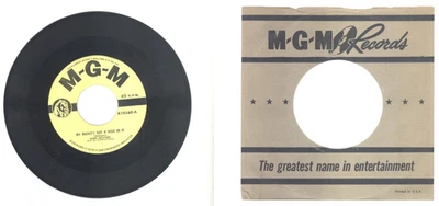 Hank Williams 45rpm MY BUCKET'S GOT A HOLE IN IT/ I'M SO LONESOME (1950 MGM) EX Foto 1 de 4