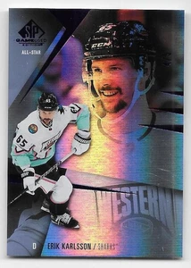 23/24 SP GAME USED ALL-STAR PURPLE PARALLEL #152 Erik Karlsson #4/5 - Picture 1 of 1