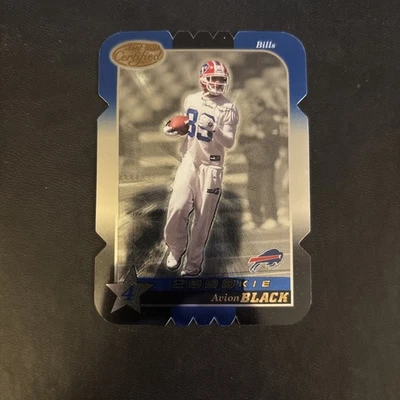 2000 Leaf Certified - 2000 Rookie Avion Black #194 Rookie Die-Cut /1500 (RC) - Image 1 of 2