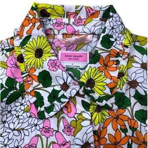 Conjunto de pijama estampado floral Kate Spade New York talla pequeña nuevo con etiquetas - Imagen 1 de 9