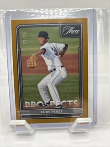 2022 Panini Eury Perez 13/25 Gold MLB Miami - Bild 1 von 2