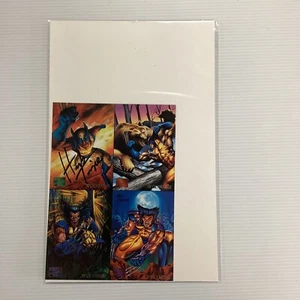 Wolverine 4 Cards Uncut Signed Herb Trimpe Ltd 121/5000 Dynamic Forces CoA - Picture 1 of 4
