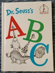 *MISPRINTED* Dr. Suess's ABC (1963/ 1991 HB) *UPSIDEDOWN/BACKWARDS* **MINT** - Foto 1 di 8