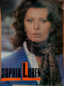 DDR Progress Plakat SOPHIA LOREN - Picture 1 of 1