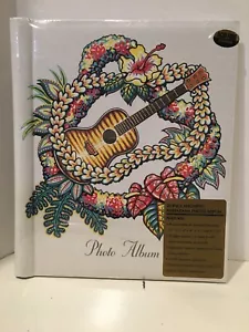 Island Heritage Hawaii Ukulele Lei Hawaiiana Photo Album Aloha Floral 20 Page - Picture 1 of 6